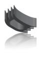 DCF060 Silikon derz fitili(30*18mm) DCF060 100 Metre