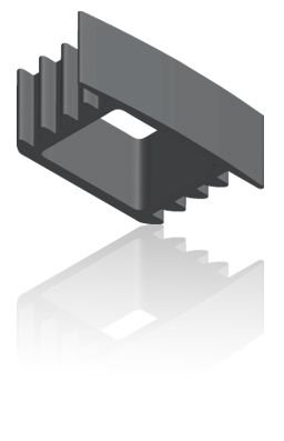 DCF049 Silikon derz fitili(19*10mm) DCF049 500 Metre