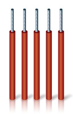 SIAF 4 mm²  kablo Kırmızı