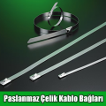 Çelik Kablo Bağı CKB150C 150x4,6 - 100'lük Paket